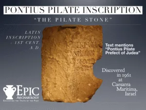 The Pontius Pilate Stone